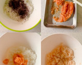 2種類のお花の巻き寿司作り方7写真