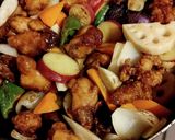 鶏肉と根菜の甘酢あんかけ作り方7写真