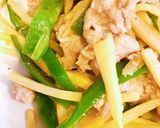 サッパリあっさり！豚肉で作る青椒肉絲作り方7写真