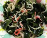 美味しい！生わかめとちりめんのポン酢和え作り方4写真