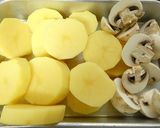 じゃが芋とマッシュルームのチーズ焼き作り方1写真