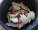 m炊飯器で鶏とキャベツのトマト煮作り方2写真