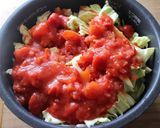 m炊飯器で鶏とキャベツのトマト煮作り方5写真
