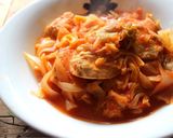 m炊飯器で鶏とキャベツのトマト煮作り方6写真