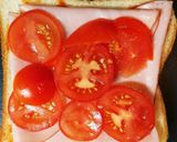 ハムのトマトチーズホットサンド作り方4写真