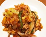韓国風ケチャップ炒め作り方5写真