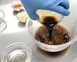 ホットプレートで鶏はらみの西成ホルモン風作り方4写真
