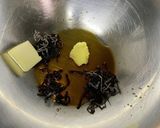 簡単♫塩こんぶとフライドエッグのパスタ作り方1写真