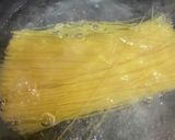 簡単♫塩こんぶとフライドエッグのパスタ作り方2写真
