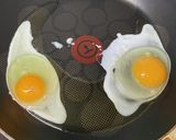 簡単♫塩こんぶとフライドエッグのパスタ作り方3写真