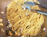 簡単♫塩こんぶとフライドエッグのパスタ作り方6写真