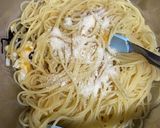 簡単♫塩こんぶとフライドエッグのパスタ作り方7写真