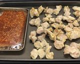 ホットプレートで鶏はらみの西成ホルモン風作り方8写真