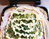 ライ麦パンのハムホットドック作り方3写真