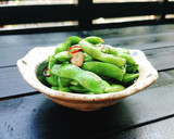 お酒がススム★冷凍枝豆のにんにく炒め作り方4写真