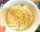 体に優しい煮麺・温かい素麺にゅうめん作り方3写真