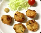 簡単ベビーホタテのはんぺん揚げ作り方4写真