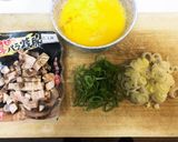 お店っぽい2合チャーハン【フライパン】作り方3写真