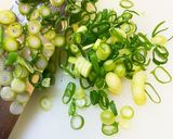 青ネギごま油ダレ♪作り方1写真