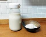 花粉症に！簡単甘酒ミルク蓮根パウダー入り作り方3写真