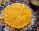 海老炒飯(帽子のっけ)作り方8写真