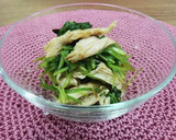 三つ葉と鶏ささみのゆず胡椒和え作り方5写真