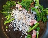 菜花、しらすの春パスタ作り方5写真