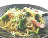 菜花、しらすの春パスタ作り方7写真