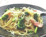 菜花、しらすの春パスタ作り方7写真