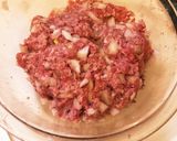 フライパンで作る簡単、ジャンボハンバーグ作り方4写真