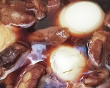 炊飯器調理　すき焼きのタレで豚軟骨煮込み作り方5写真
