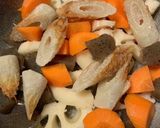 ちくわと根菜の煮物作り方1写真