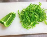 サラダチキンde無限ピーマン作り方1写真