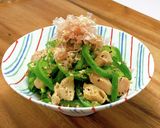 サラダチキンde無限ピーマン作り方3写真