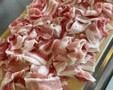 バラ肉のヘルシーレタス巻き作り方3写真