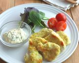 鶏むね肉のカレー風味ねぎマヨソース作り方3写真