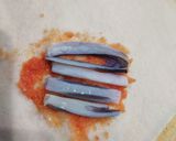 レンコン明太チーズ春巻き作り方4写真