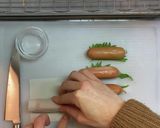ソーセージ巻き!パリパリ!作り方6写真