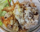 焼きそばソースでキャベ炒飯♪作り方1写真