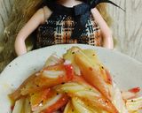 リカちゃん♡カニカマアイオリ風ソース和え作り方10写真