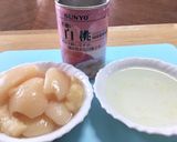 ほんのりジューシー簡単な桃のケーキ作り方1写真
