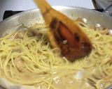大人のキノコのクリームパスタ♡♡作り方23写真