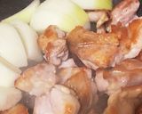 鶏肉ダッカルビすきやき風作り方3写真