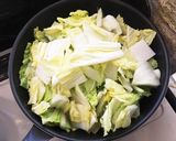 簡単ヘルシー☆鶏胸肉&白菜ペペロンチーノ作り方7写真