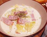 超簡単☆キャベツとベーコンのミルクスープ作り方5写真