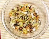 白菜の塩昆布炒め作り方5写真