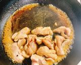 鶏肉と小松菜の南蛮漬け風作り方3写真
