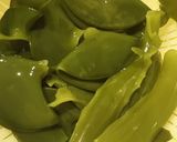 生めかぶのおかかドレッシング和え作り方1写真