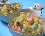 コロコロカラフルさつま芋の辛子マヨ和え♪作り方3写真