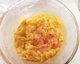 お弁当にも♪レンジで簡単美味しい♡カニ玉作り方3写真